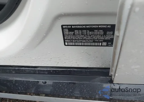 2023 BMW X1 xDrive28I from USA, damaged, VIN WBX73EF02P5W25297